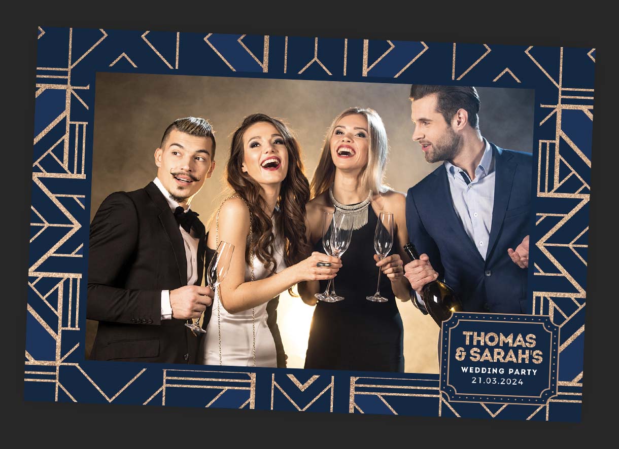 cara membuat template desain photobooth