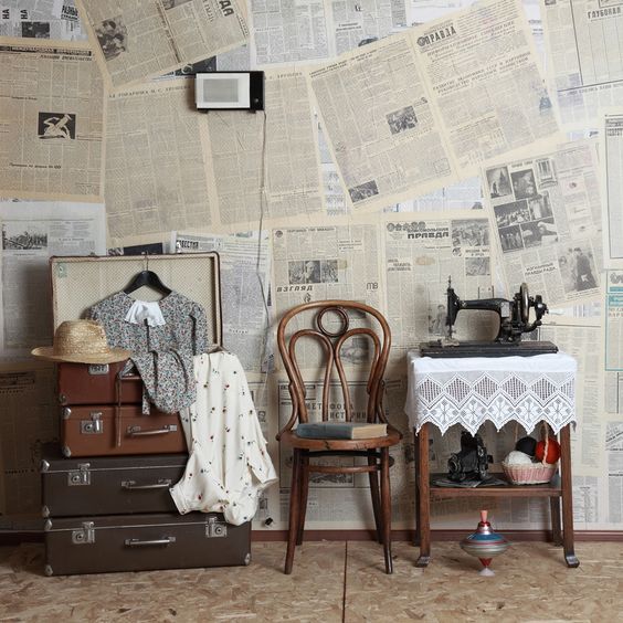 photo booth tema vintage