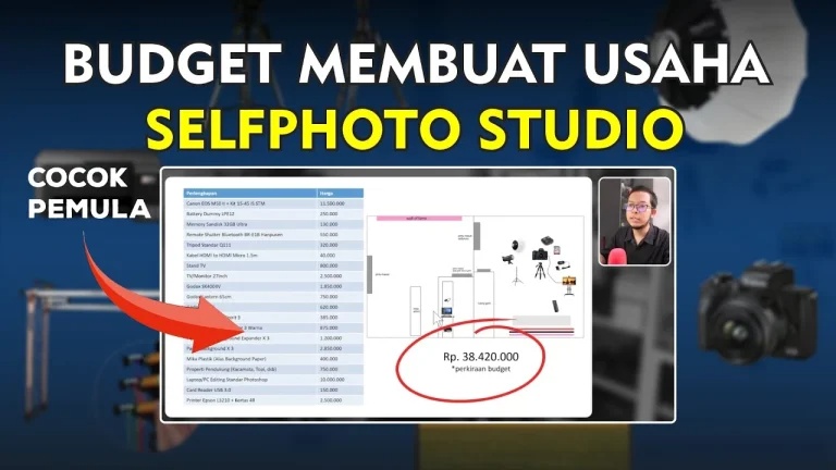 Rincian Modal Usaha Photobooth Lengkap Dengan Harga Alat