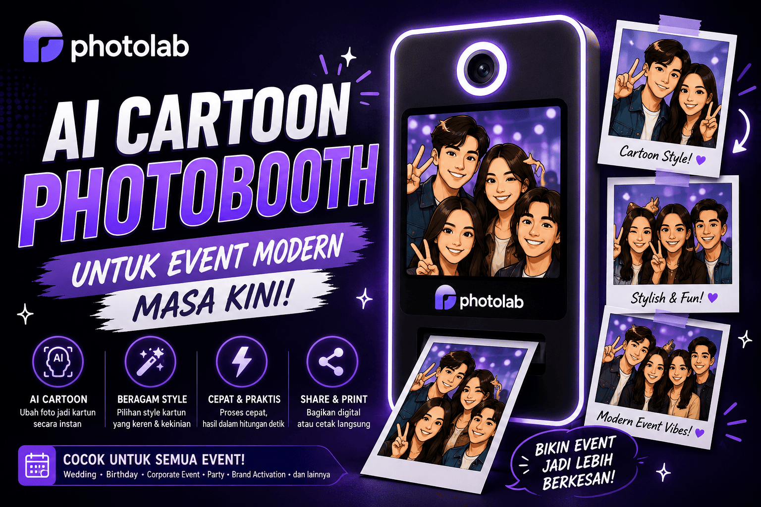 AI Cartoon Photobooth