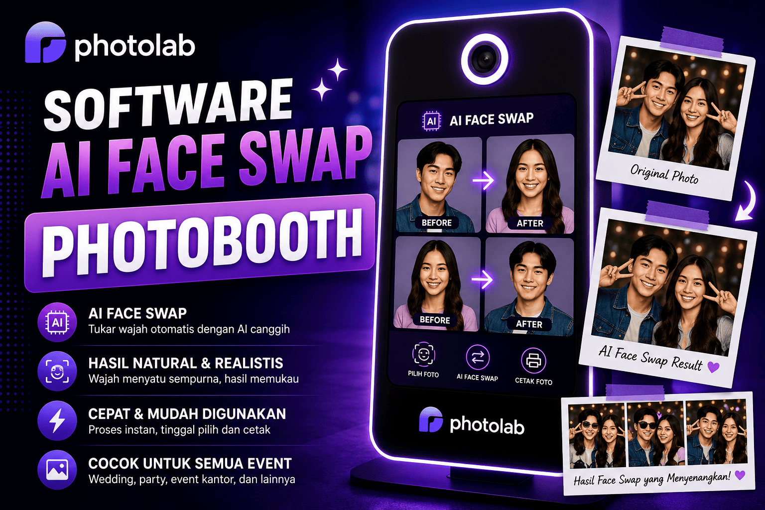 AI Face Swap Photobooth