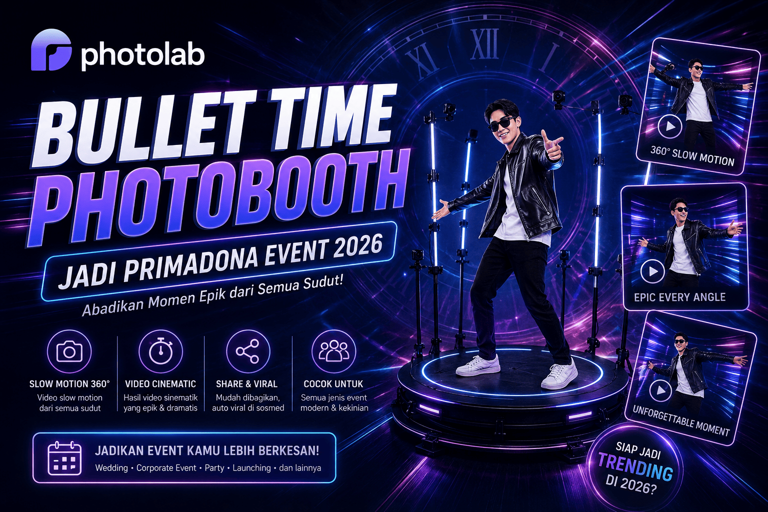 Bullet Time Photobooth Jadi Primadona Event 2026
