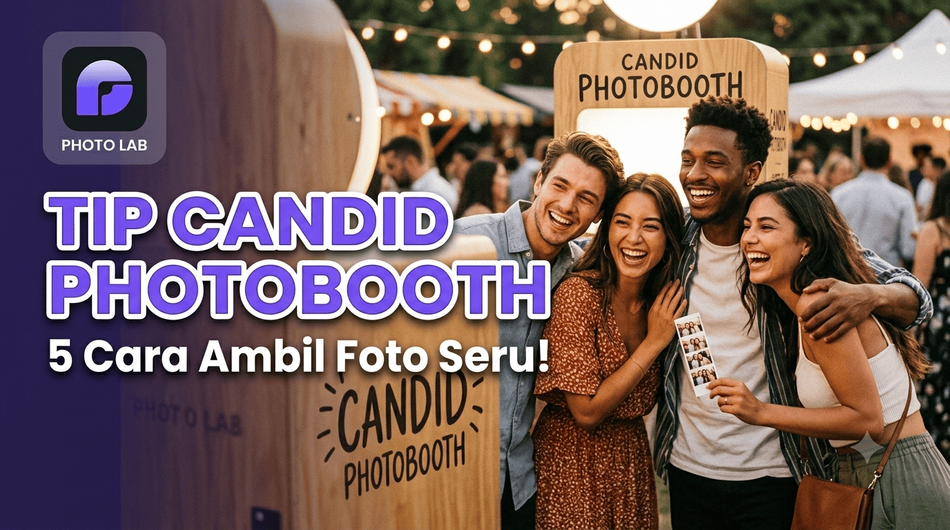 Style Candid Photobooth, Konsep Foto Santai yang Instagramable