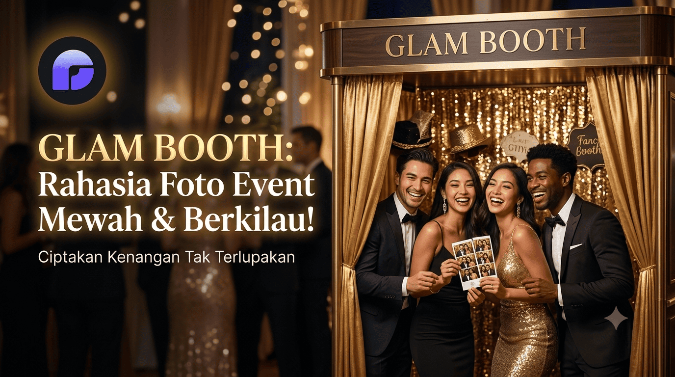 Glam Booth, Solusi Photobooth Elegan untuk Event Modern