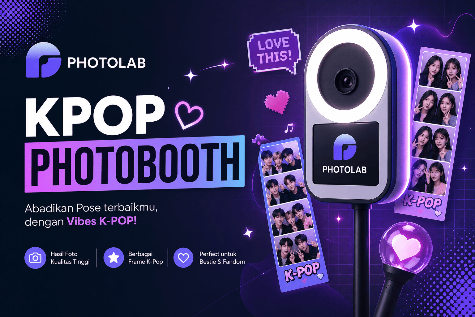 Kpop Photobooth, Cara Seru Berfoto dengan Nuansa Ala Korea