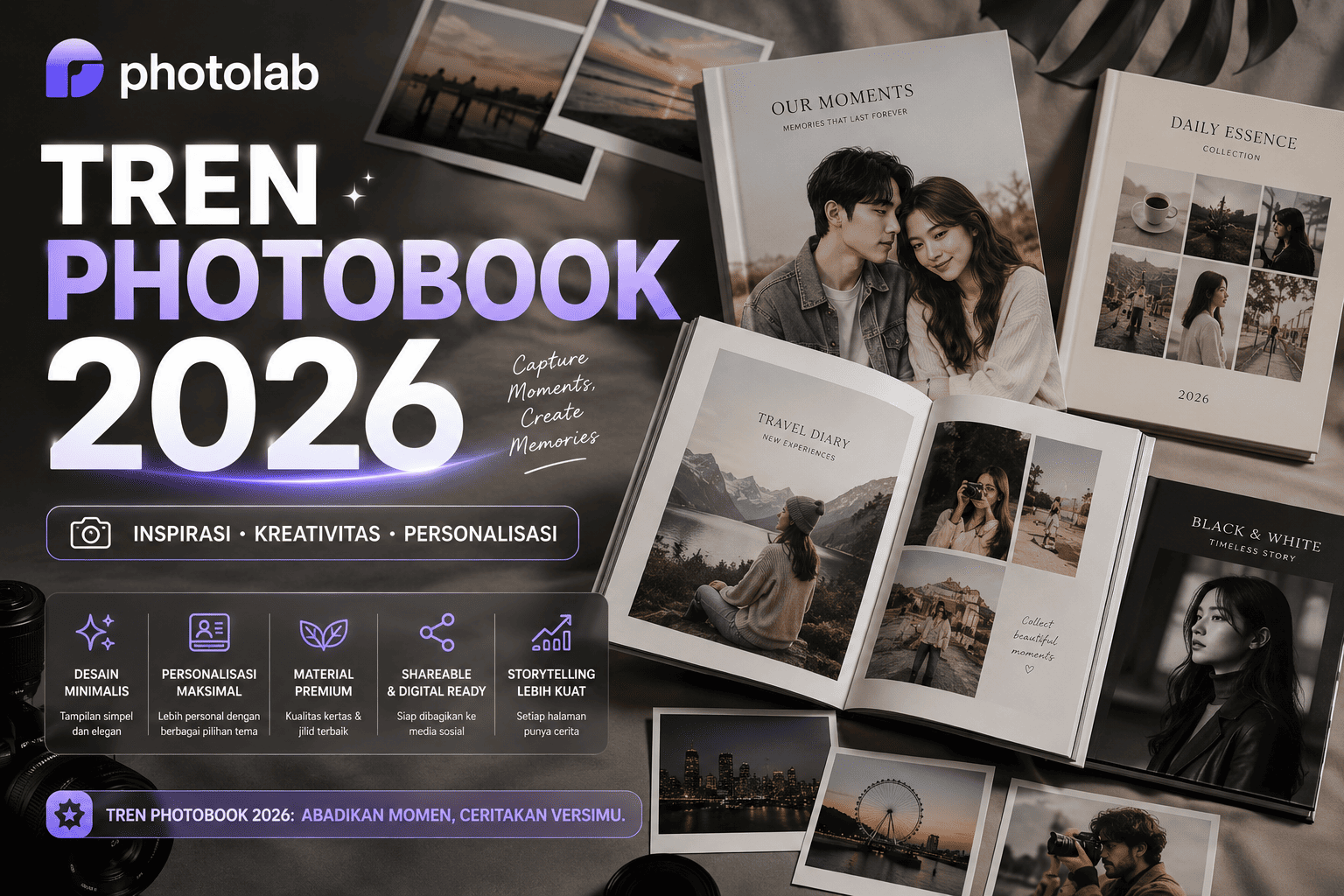 Tren Photobook 2026, Cara Baru Mengabadikan Momen Spesial