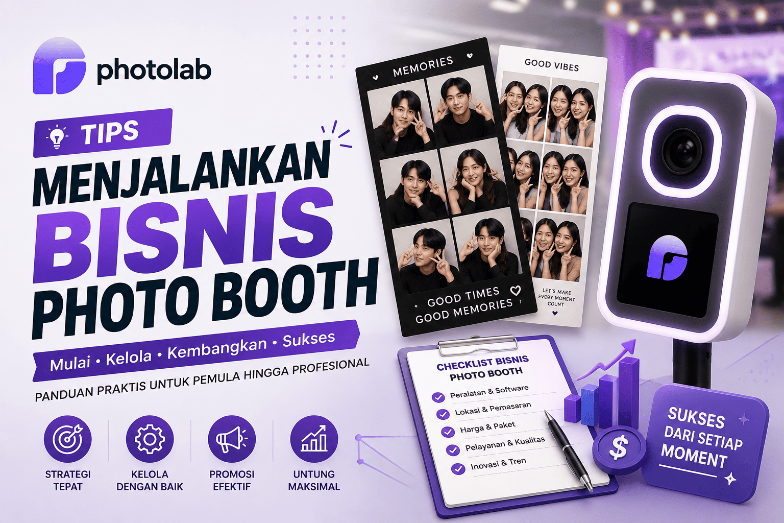 tips menjalankan bisnis photo booth