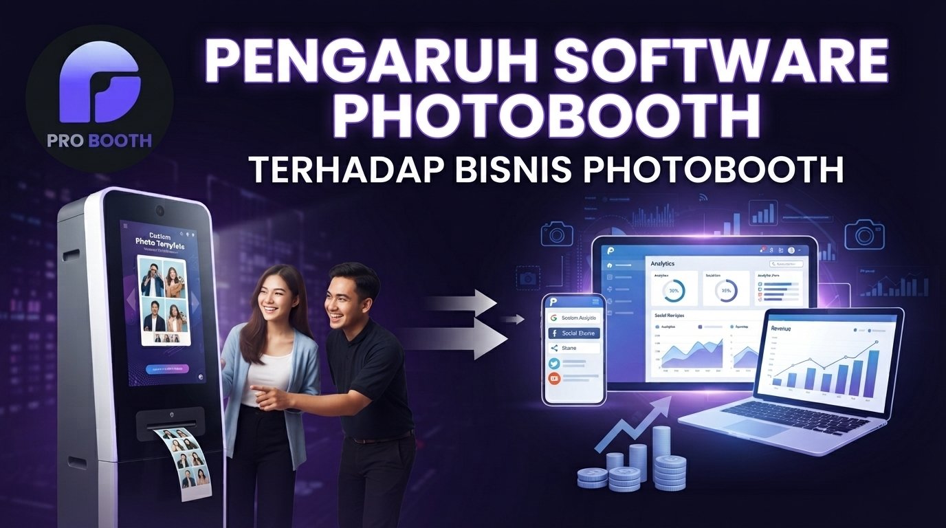 Apa Pengaruh Software Photobooth terhadap Bisnis Photobooth? Ini Manfaatnya