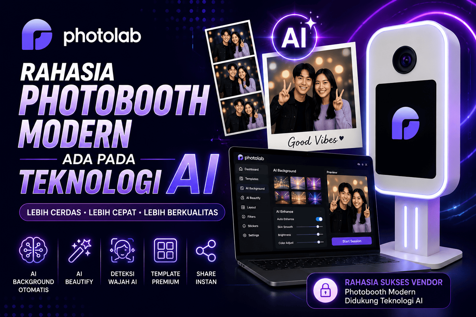 Rahasia Photobooth Modern Ada pada Teknologi AI