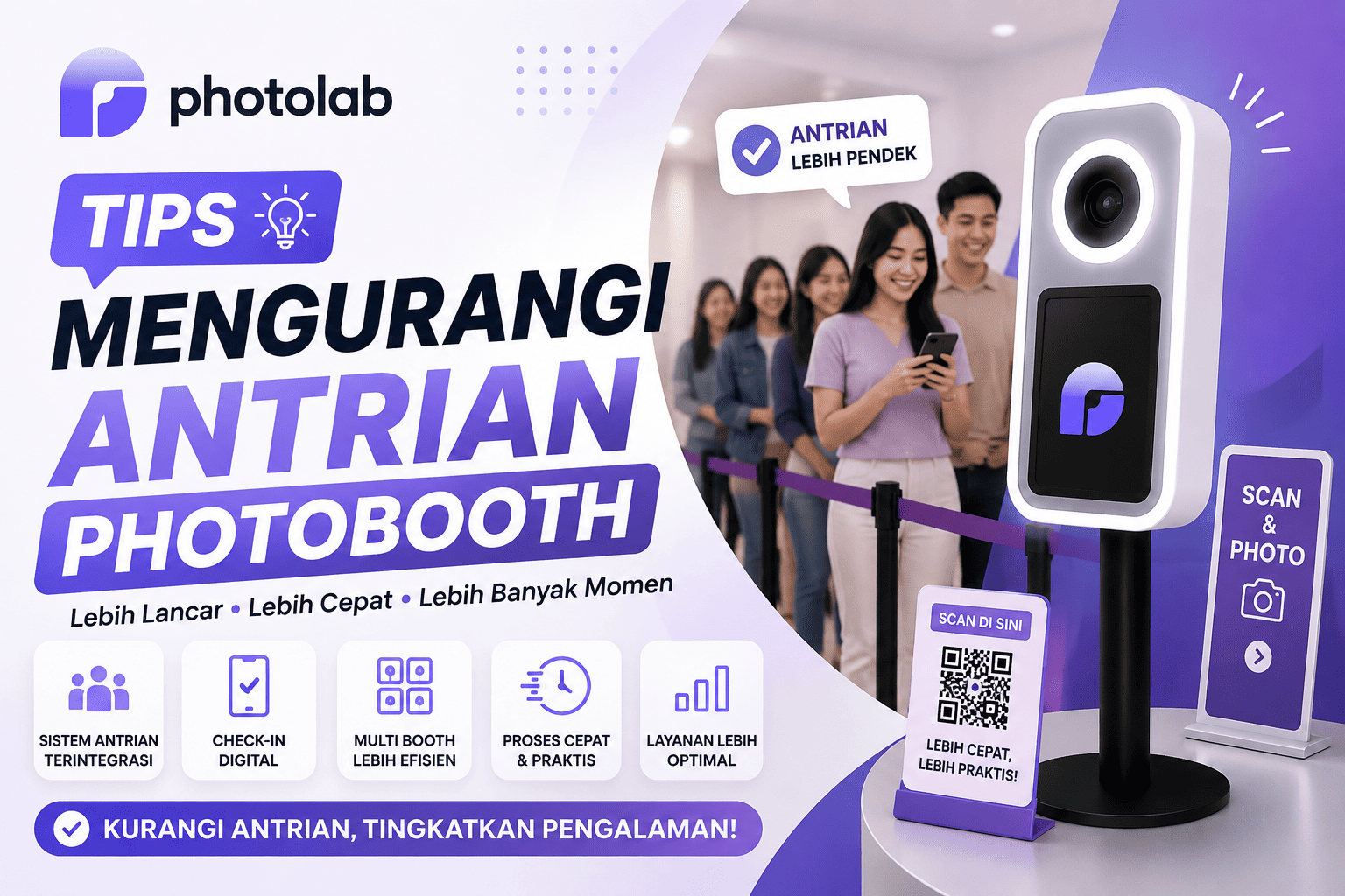 Tips Mengurangi Antrian Photobooth dengan Sistem Digital Photolab