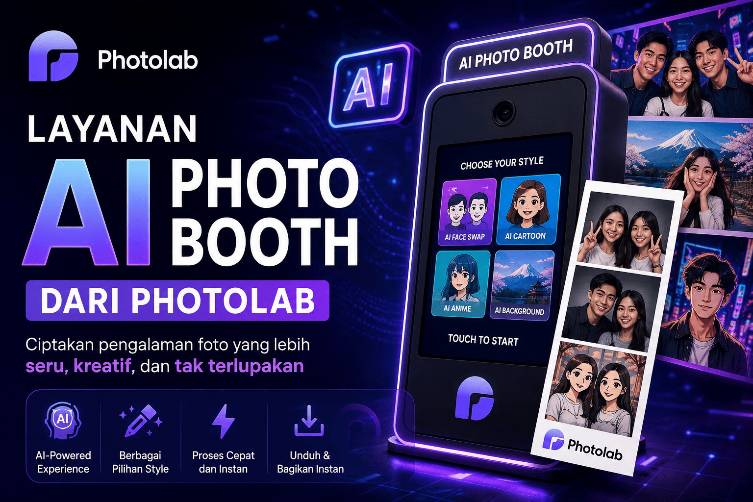 Cara Menambahkan AI ke Layanan Photobooth