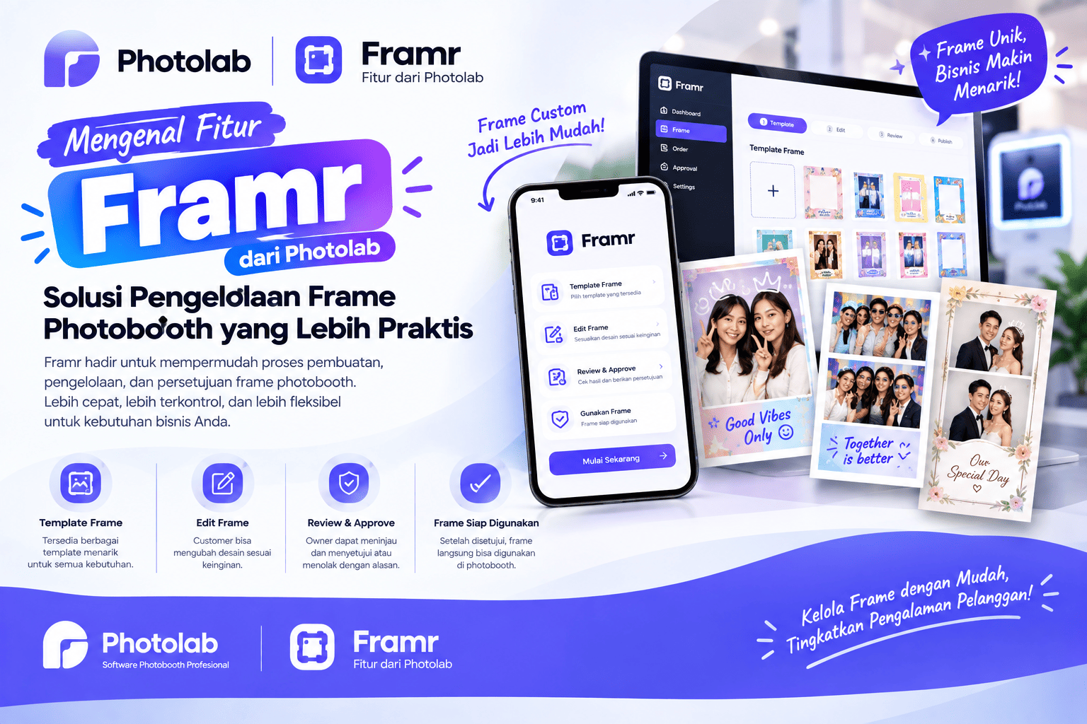 Fitur Framr Photolab
